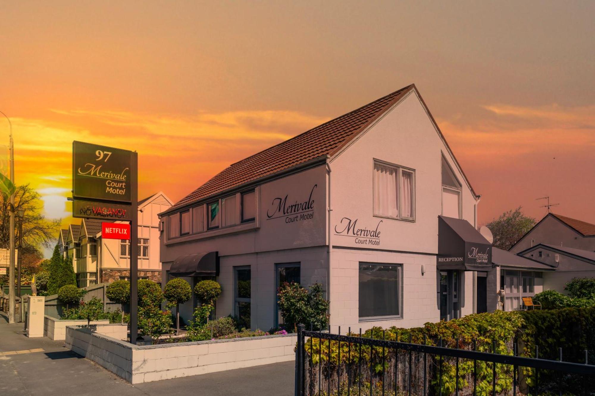 Merivale Court Motel & Apartments Christchurch Dış mekan fotoğraf